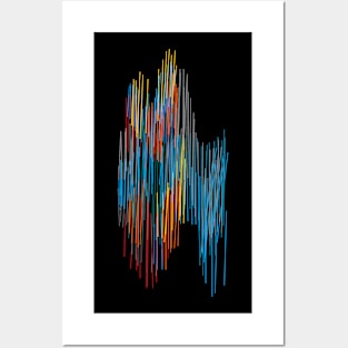 Abstract colors Posters and Art